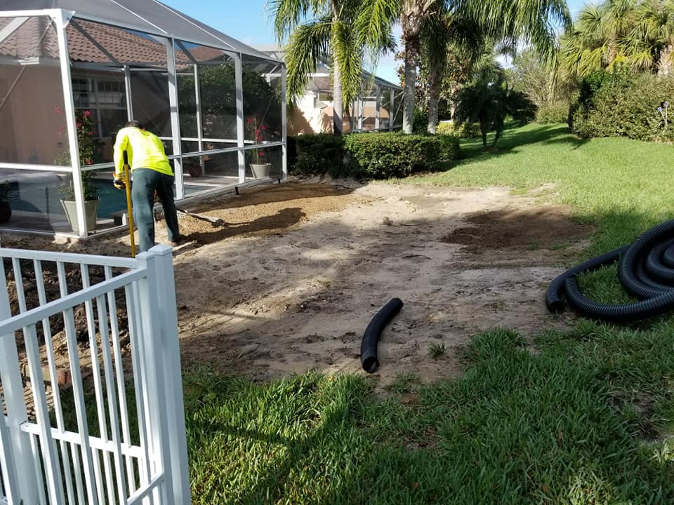 sod after swimming pool